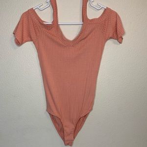 Peach BodySuit Sz S